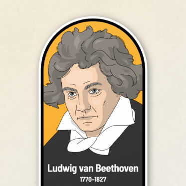Výzdoba pro školy 23 Ludwig van Beethoven