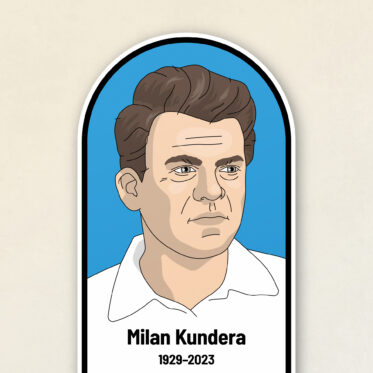 Výzdoba pro školy 19 Milan Kundera