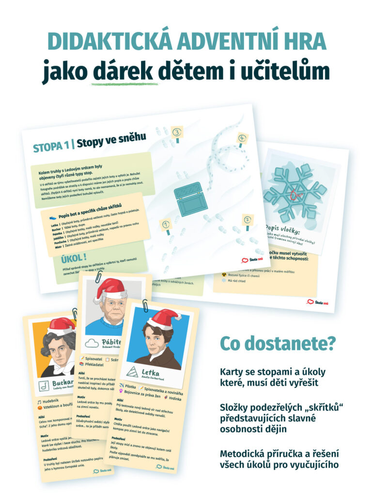 Didaktická hra: „Kdo ukradl Ledové srdce?“ 1